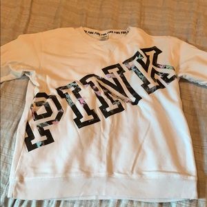PINK crew neck